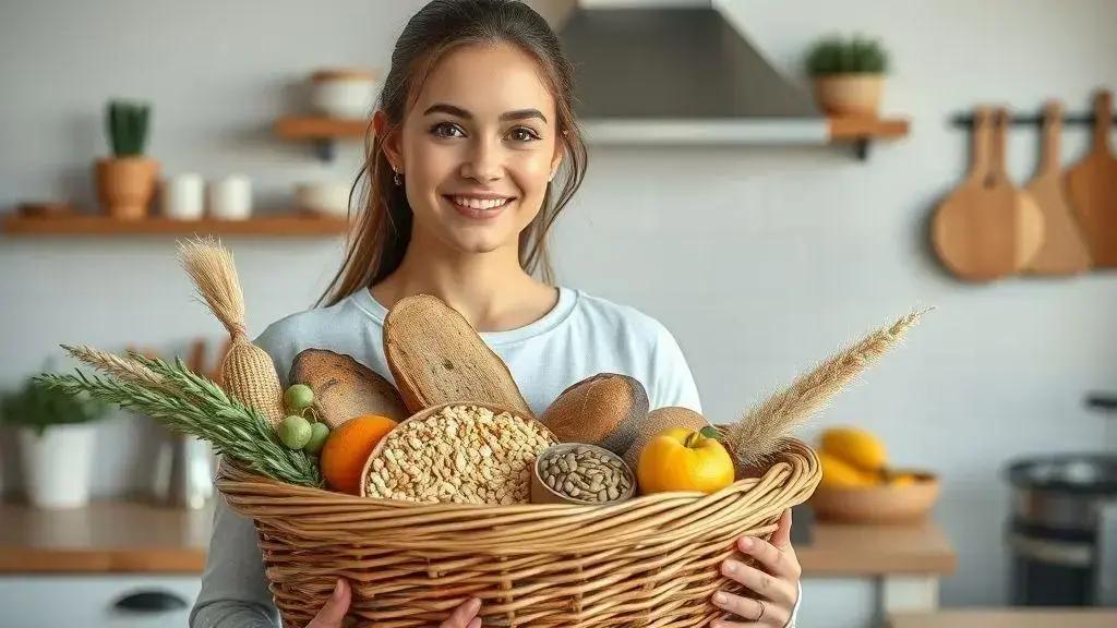Escolha de alimentos práticos com adição de fibras para o dia a dia
