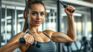 Polia na musculação: técnica eficaz para fortalecer o bíceps com segurança