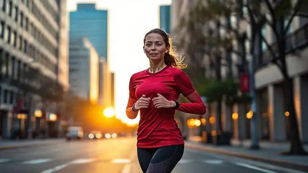 Significado das cores vermelho e vinho na corrida de rua
