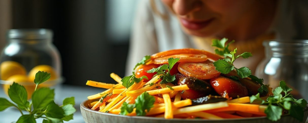 Como o Mindful Eating Pode Transformar sua Relação com a Comida 1 Mindful Eating é uma abordagem poderosa para emagrecer e se reconectar com a comida. Descubra como incorporá-la no seu dia a dia!