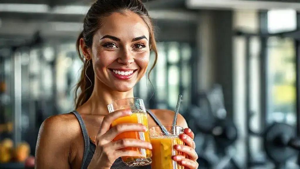 Sucos 100% fruta: energia, hidratação e recuperação para quem treina