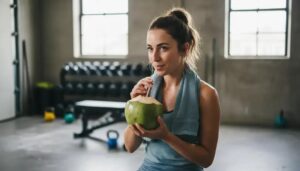 Água de coco: uma opção eficaz para hidratação pós-treino