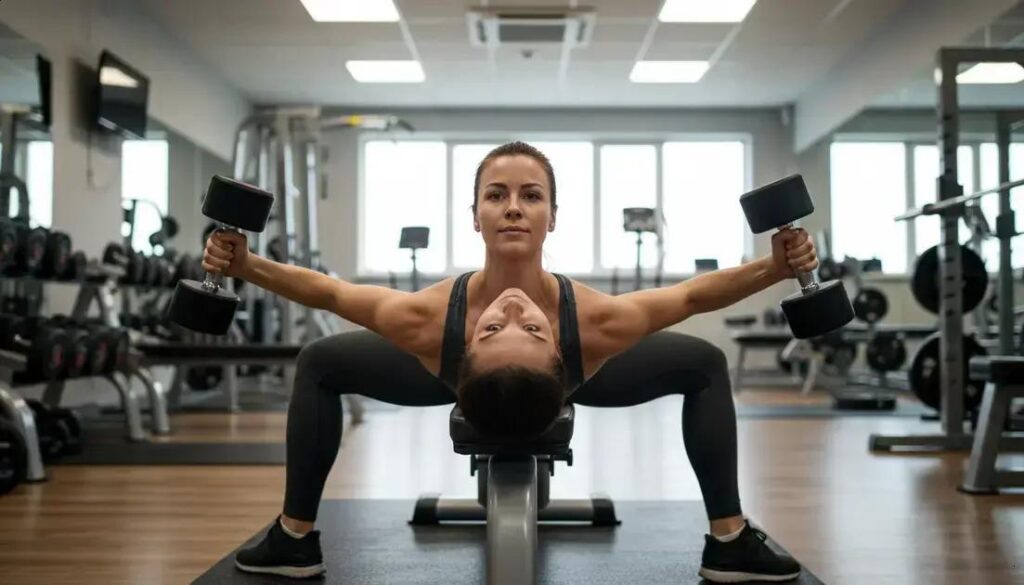 Crucifixo com halteres: Ampliação do peitoral sem risco de lesão 1 Crucifixo com halteres: Ampliação do peitoral sem risco de lesão