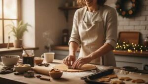 Receita saudável de biscoitos de gengibre para um Natal leve e saboroso
