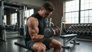 Saiba como executar a rosca direta corretamente para fortalecer os bíceps
