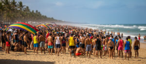 Cocoa Beach Brazil estreia na Flórida e reúne 300 atletas na areia