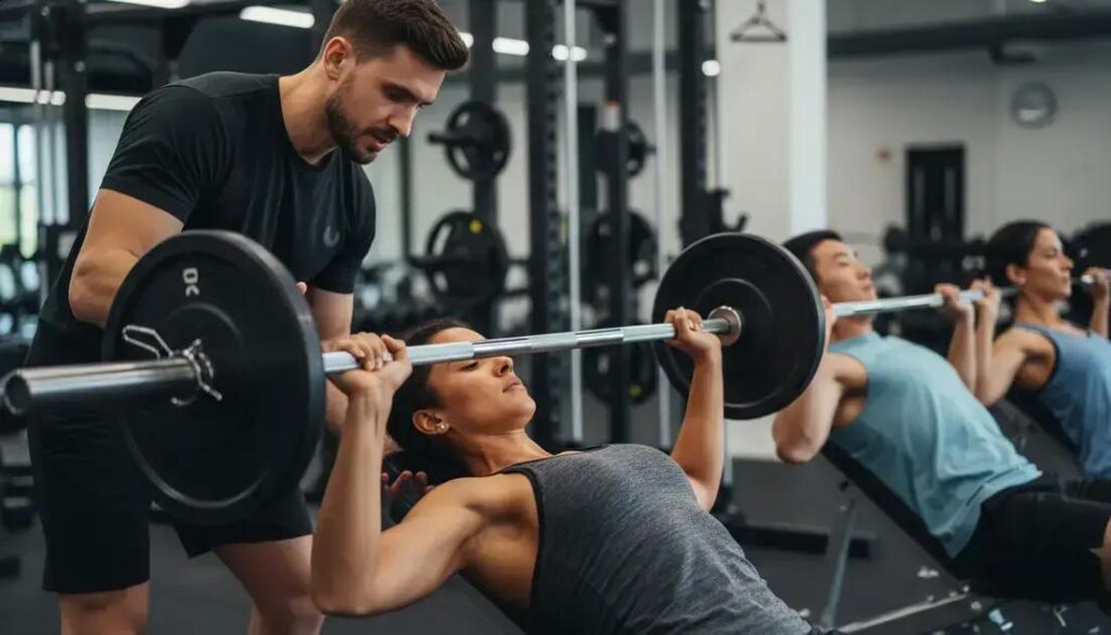 Supino: pegada aberta vs. fechada, segurança e ganhos musculares