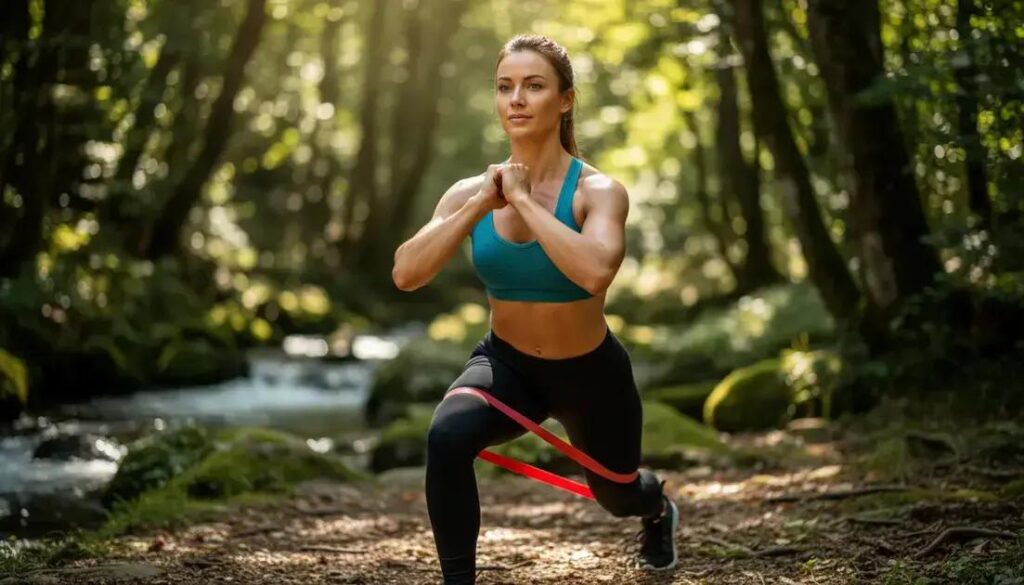 Exercícios de glúteos com mini band: potencialize seu treino