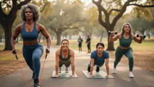 Mulheres com mais de 50 anos redefinindo a atividade física e o envelhecimento