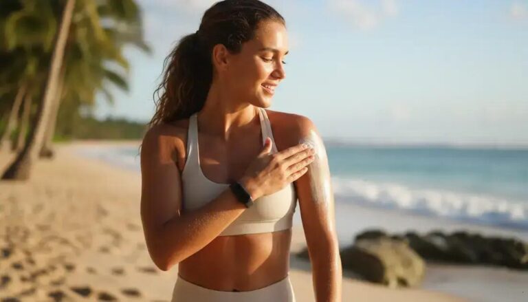 O que causa a vermelhidão na pele durante os treinos?