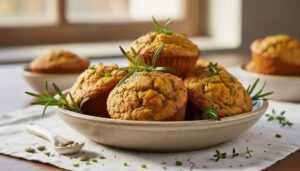 Aprenda a fazer um delicioso bolinho salgado de abóbora e chia