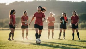 Os benefícios do futebol feminino para a saúde e bem-estar